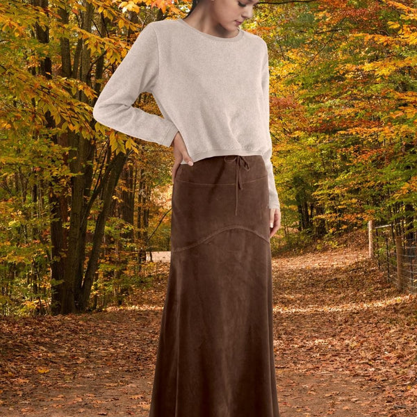 Merino Wool korte sweater/ Merino wool cropped sweater