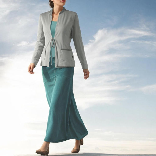 Velours maxi rok in zandloper lijn/velvet maxi skirt in hour glass design