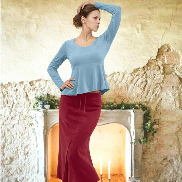 Feestelijke top van nicky velours/ Festive velvet top