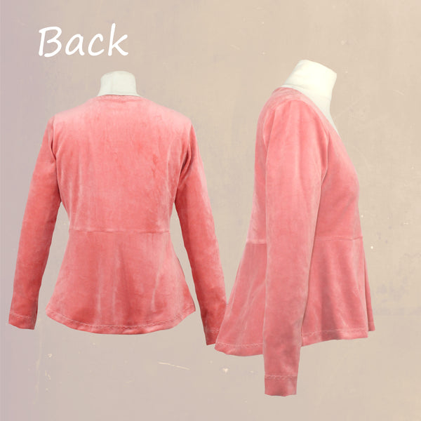 Feestelijke top van nicky velours/ Festive velvet top