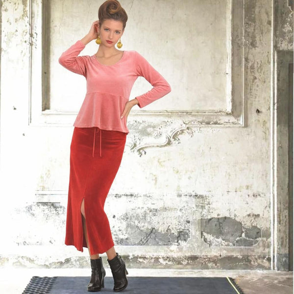 Feestelijke top van nicky velours/ Festive velvet top