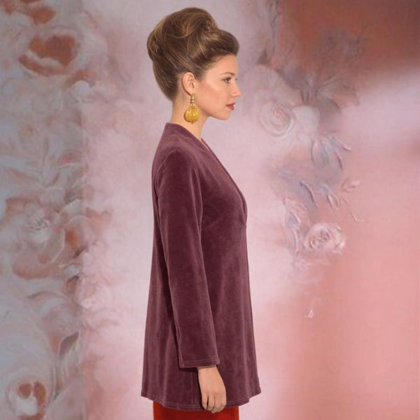 Velours A-lijn tuniek