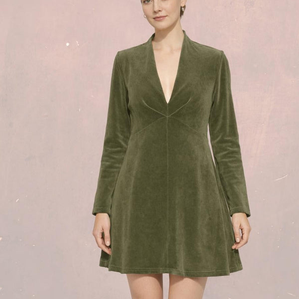 Velours A-lijn tuniek