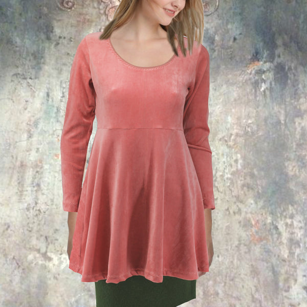 Tuniek van nicky velours/ Velvet tunic