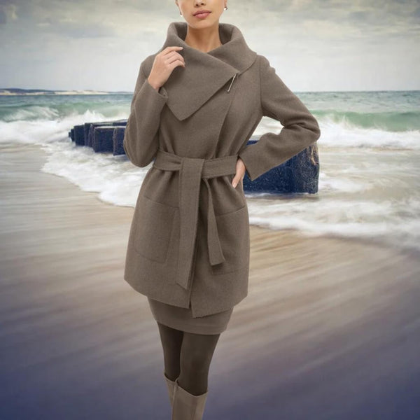 wollen vest-jas van gekookte wol / jacket made of boiled wool