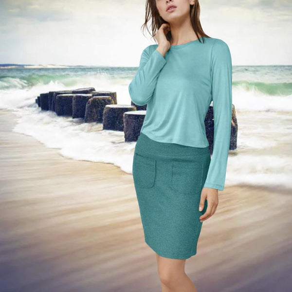 wollen koker rok,wool pencil skirt