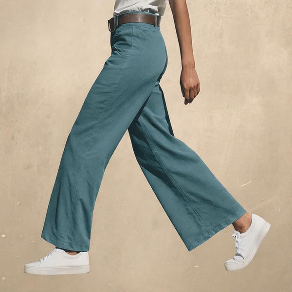 Broek van fijne ribcord/Cotton ribcord pants