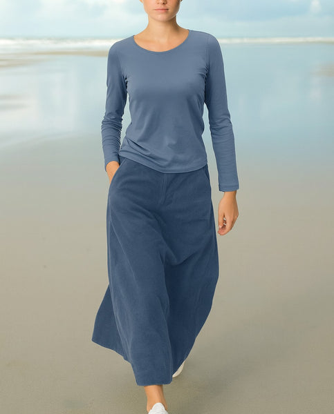 Maxi rok van ribcord/ Corduroy maxi skirt