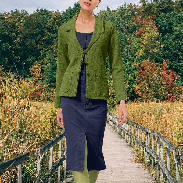 Midi rok van katoenen ribcord, Midi corduroy skirt