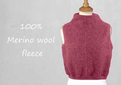 Merino wollen gilet /Merino wool gilet