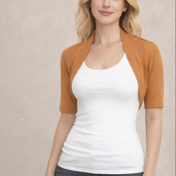 Zomer bolero van biologische katoen / bolero organic cotton