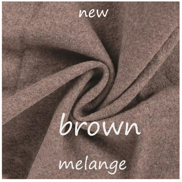 Wollen vest-jasje / cardigan-jacket in boiled wool