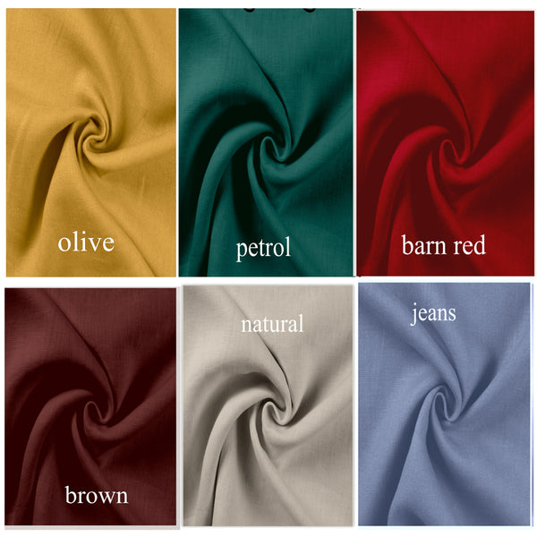 linnen jurkje met "black tie"/ linen dress black tie