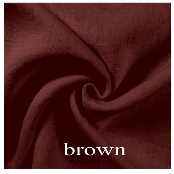 linnen jurkje met "black tie"/ linen dress black tie