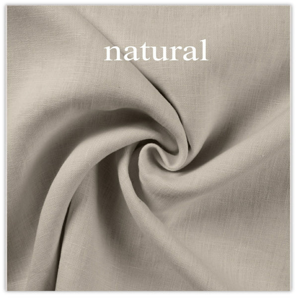 Linnen maxi kokerrok met lange loopsplit / Linen maxi pencil skirt with slit