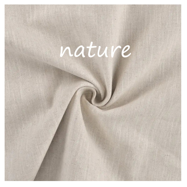 Lange overslag met asymmetrische zoom / Long linen wrap skirt with asymmetrical hem