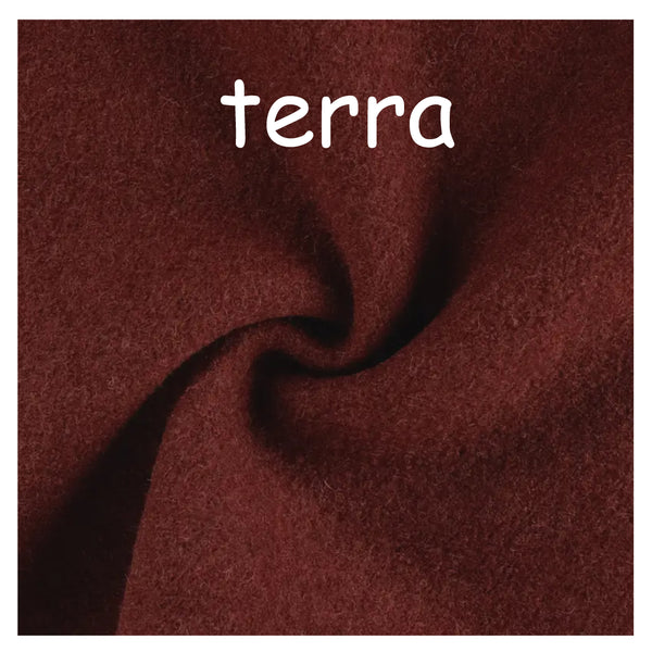 Wollen jas met sjawlkraag / Wool jacket with shawl collar