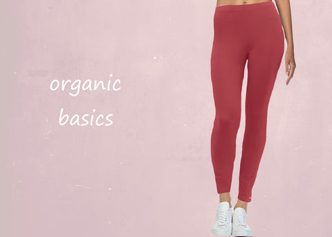 legging van biologische katoenen tricot / organic cotton legging