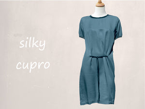 Cupro tuniek-jurkje / Cupro tunic-dress