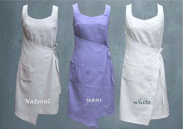 linnen kitchen dress  / Linen Kitchen dress