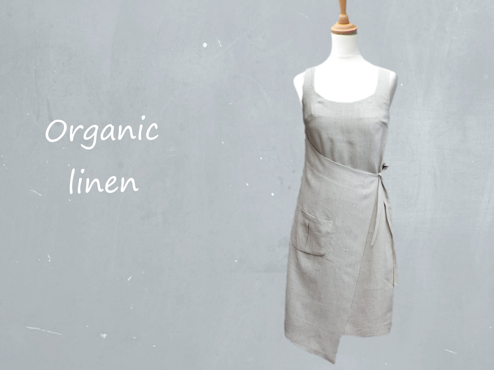 linnen kitchen dress  / Linen Kitchen dress