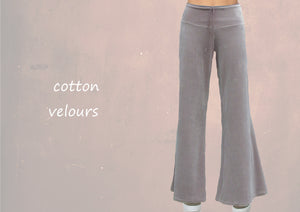 velours broek / velvet pants